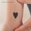 Black Heart Temporary Tattoo (Set Of 3) -Da Vinci Shop 1751875892738