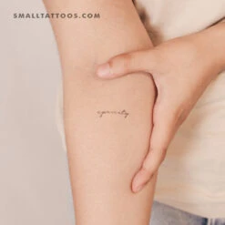 Apricity Temporary Tattoo (Set Of 3)