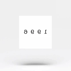 1996 Birth Year Temporary Tattoo (Set Of 3) -Da Vinci Shop 1996 white