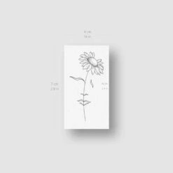 A Dreaming Daisy By Jakenowicz Temporary Tattoo - Set Of 3 7 A Dreaming Daisy By Jakenowicz Temporary Tattoo - Set Of 3 -Da Vinci Shop a dreaming daisy