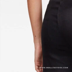 A Lowercase Typewriter Letter Temporary Tattoo (Set Of 3) -Da Vinci Shop a typewriter lowercase st temporary tattoo