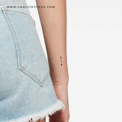 Small Arrow Temporary Tattoo (Set Of 3)