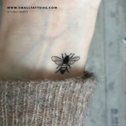 Bee Temporary Tattoo (Set Of 3) -Da Vinci Shop bee temp tat customer photo