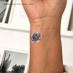 Blue Rose Head Temporary Tattoo By Mini Lau (Set Of 3) -Da Vinci Shop blue rose head temporary tattoo mini lau 913f7930 4b48 48f6 9c5a fcf489f210d7