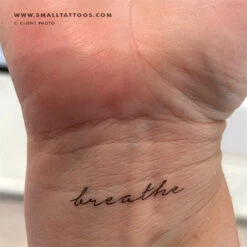 'Breathe' Temporary Tattoo (Set Of 3) -Da Vinci Shop breathe temporary tattoo tatteco temporary tattoo c96fdbc6 e911 44ef 8013 84ac3583b3e7