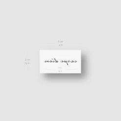 Carpe Diem Temporary Tattoo (Set Of 3) -Da Vinci Shop carpe diem temporary tattoo