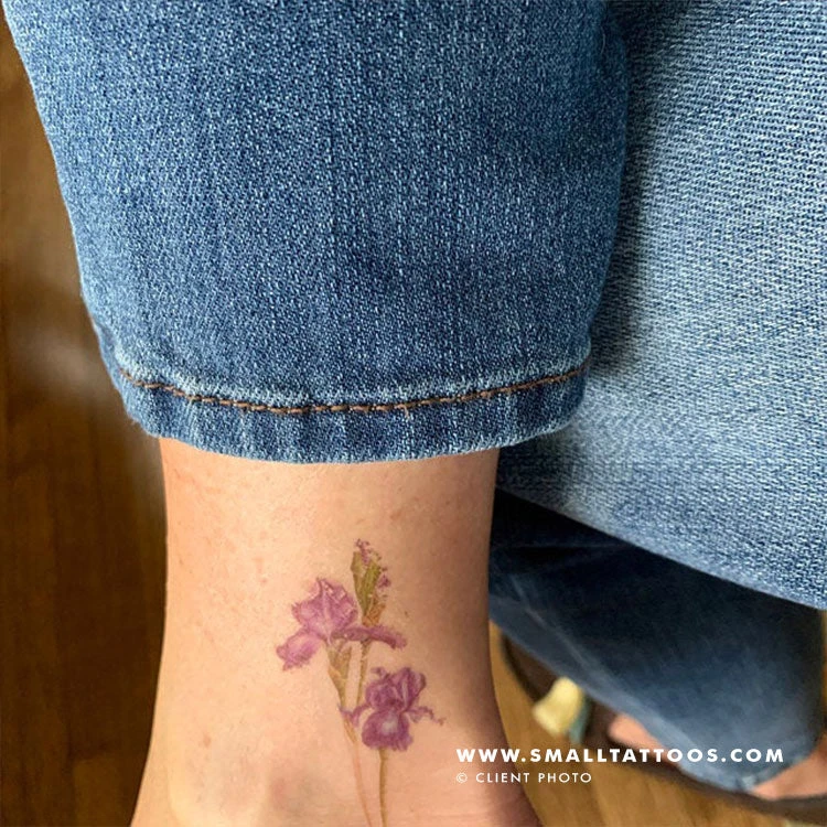 Iris Temporary Tattoo By Mini Lau (Set Of 3) 7 Iris Temporary Tattoo By Mini Lau (Set Of 3) - Image 5