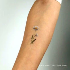 Daisy Temporary Tattoo By Lena Fedchenko (Set Of 3) -Da Vinci Shop daisy temporary tattoo