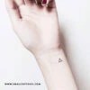 Small Deathly Hallows Temporary Tattoo (Set Of 3)