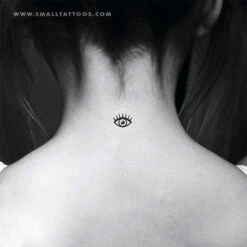 Eye And Eyelash Temporary Tattoo (Set Of 3+3) -Da Vinci Shop eye temporary tattoo