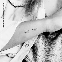 Eye And Eyelash Temporary Tattoo (Set Of 3+3) -Da Vinci Shop eyes temporary tattoo 98af6d55 07e3 4426 be0d 9e53bff3a142