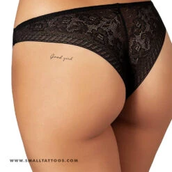 Good Girl Temporary Tattoo (Set Of 3) 8 Good Girl Temporary Tattoo (Set Of 3) -Da Vinci Shop good girl tt st