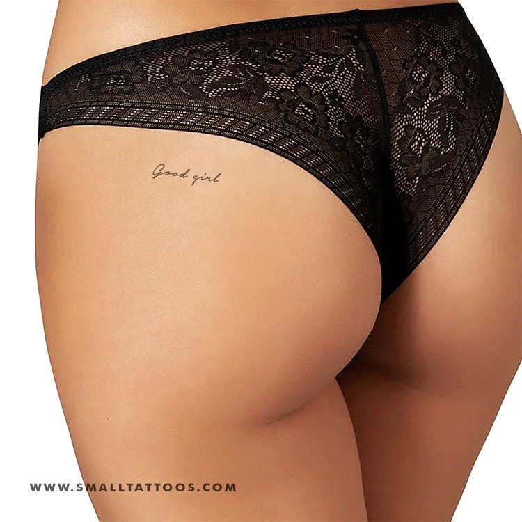 Good Girl Temporary Tattoo (Set Of 3) 5 Good Girl Temporary Tattoo (Set Of 3) - Image 3