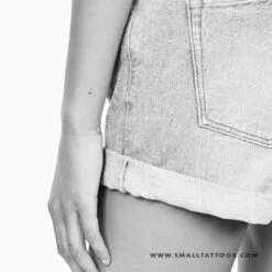 I Handwritten Letter Temporary Tattoo (Set Of 3) -Da Vinci Shop i handwritten st temporary tattoo