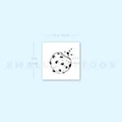 Chocolate Chip Cookie Temporary Tattoo (Set Of 3) -Da Vinci Shop image1 st 750px 02fc5fac a2cf 468c a878 e36adf91cb03