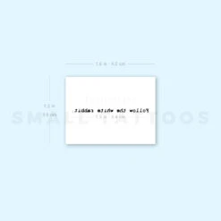 Little Follow The White Rabbit Temporary Tattoo (Set Of 3) -Da Vinci Shop image1 st 750px 039e175b 78cd 4546 8ad5 45d937a12c9e