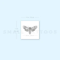 Small Moth Temporary Tattoo (Set Of 3) -Da Vinci Shop image1 st 750px 0b38b7fd 21e7 431f 9752 aee5b9b6d4a6