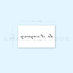 Do It Anyway Temporary Tattoo (Set Of 3) -Da Vinci Shop image1 st 750px 0e1f2f3f 6983 463d 871b 800137956428