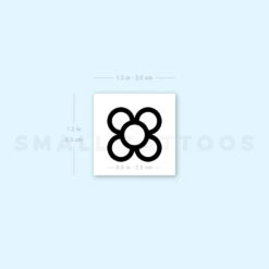 Flower Of Barcelona Temporary Tattoo - Set Of 3 -Da Vinci Shop image1 st 750px 12f8c9be 0d35 4164 a90b db0e75b567eb