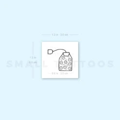 Tea Bag Temporary Tattoo (Set Of 3) -Da Vinci Shop image1 st 750px 13ec8953 f4bf 40d9 9b60 ed6774a44089