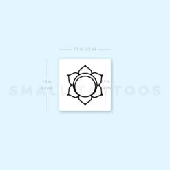 Svadhishthana Chakra Temporary Tattoo - Set Of 3 -Da Vinci Shop image1 st 750px 1577a2c1 fd2e 41f4 a740 f019dba946ef