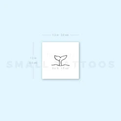 Whale Tail Temporary Tattoo - Set Of 3 -Da Vinci Shop image1 st 750px 15bc2e82 d5c9 4242 a6ca bbcc6c36fb8c