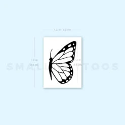 Matching Half Butterflies Temporary Tattoos (Set Of 3+3) -Da Vinci Shop image1 st 750px 1e0c5b53 f777 4dd3 849e 72b6eeb19420
