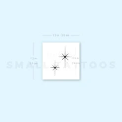 Shining Star Couple Temporary Tattoo (Set Of 3) -Da Vinci Shop image1 st 750px 22c356aa 526e 4679 aed7 97feac9da12e