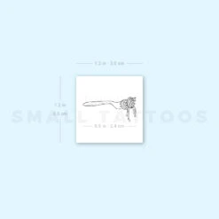 Spaghetti Fork Temporary Tattoo (Set Of 3) -Da Vinci Shop image1 st 750px 27718849 1ade 4b9a 84c7 5dd4083d92e8