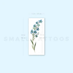 Delicate Watercolor Forget-me-not Temporary Tattoo (Set Of 3) -Da Vinci Shop image1 st 750px 2f2f51a6 64f9 4ebf a262 55dd7383bd41