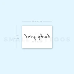 Baby Girl Temporary Tattoo - Set Of 3 -Da Vinci Shop image1 st 750px 303d0929 d505 4f73 80fe c6685f318b58