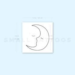 Moon Kiss Temporary Tattoo (Set Of 3) -Da Vinci Shop image1 st 750px 31e605e6 b758 4548 b285 36ec707a8042