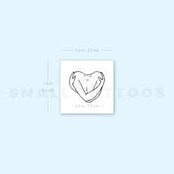 Love Myself Symbol Temporary Tattoo - Set Of 3 -Da Vinci Shop image1 st 750px 33164ce0 d22c 432d 8c20 d465e580debf