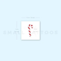 Christmas Candy Temporary Tattoo (Set Of 3) -Da Vinci Shop image1 st 750px 3465b75a 1963 481a 8742 cbaa073161d5