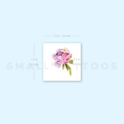 Small Pink Peony By Ann Lilya Temporary Tattoo (Set Of 3) -Da Vinci Shop image1 st 750px 35d417a9 0bd0 4a0f 8e17 888be93330ff