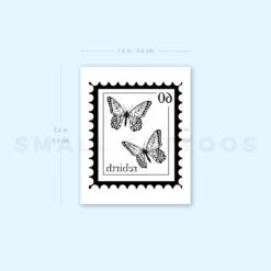 Butterfly Stamp Temporary Tattoo (Set Of 3) -Da Vinci Shop image1 st 750px 35fc1743 c735 4d15 ba88 e480844c8749