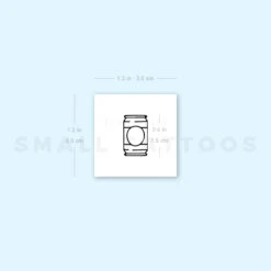 Beer Can Temporary Tattoo (Set Of 3) -Da Vinci Shop image1 st 750px 371a1596 e239 4287 bdc3 da15bc2dfa18