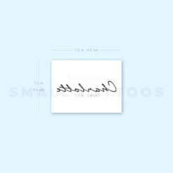 Charlotte Temporary Tattoo (Set Of 3) -Da Vinci Shop image1 st 750px 37424271 8573 4556 b394 8da992677f4b