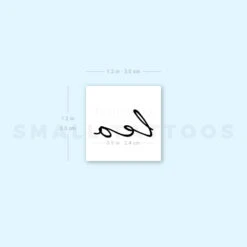 Leo Temporary Tattoo - Set Of 3 -Da Vinci Shop image1 st 750px 3831b30d a176 4c6f bf80 576f6e5fc0f2