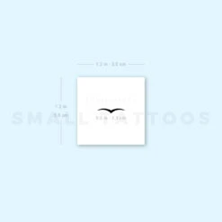 Minimalist Seagull Temporary Tattoo (Set Of 3) -Da Vinci Shop image1 st 750px 44003cd5 28de 4e32 8d8d ecb140993678