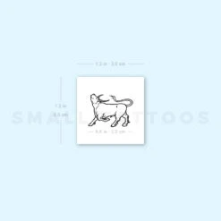 Bull Temporary Tattoo - Set Of 3 -Da Vinci Shop image1 st 750px 486e78cd 179f 4dec ae3a 05401f480ff5