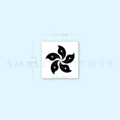 Hong Kong Flower Temporary Tattoo - Set Of 3 -Da Vinci Shop image1 st 750px 4ea02ae4 99aa 4e78 bd44 1eaf18276cff