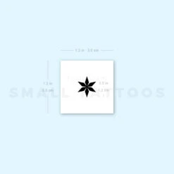 Tiny Star Ornament Temporary Tattoo (Set Of 3) -Da Vinci Shop image1 st 750px 520cb5a2 de2c 4fd1 9d38 fa4fd07115d0