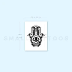 Small Hamsa Temporary Tattoo (Set Of 3) 7 Small Hamsa Temporary Tattoo (Set Of 3) -Da Vinci Shop image1 st 750px 62f08a71 5ff2 4342 b5e3 8b96168d2f9a