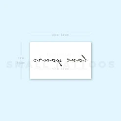 Love Yours Temporary Tattoo (Set Of 3) -Da Vinci Shop image1 st 750px 6adfc009 080e 4d2e 9c28 9193a3daa1aa