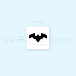 Bat Temporary Tattoo - Set Of 3 -Da Vinci Shop image1 st 750px 72100bca 1e18 4f93 8dfd 4354d039b413