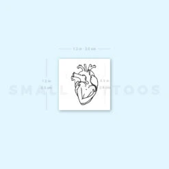Self-Love Heart Temporary Tattoo (Set Of 3) -Da Vinci Shop image1 st 750px 76011edb 4d18 4810 9add a4344006db4f