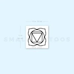 Muladhara Chakra Temporary Tattoo - Set Of 3 -Da Vinci Shop image1 st 750px 773937f1 7a7c 4563 8311 f32c49eb2332