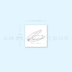 Clam Temporary Tattoo (Set Of 3) -Da Vinci Shop image1 st 750px 7bae37f7 72ad 4b09 8395 5d40d23e11cf