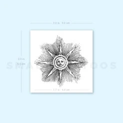 Engraving Sun Temporary Tattoo (Set Of 3) -Da Vinci Shop image1 st 750px 80298a5c f253 40cb bf0a 565f2bc9d542